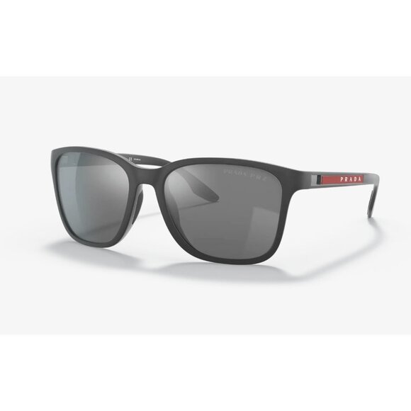 Prada Linea Rossa PS02WS Polarized UFK07H Sunglasses Grey - Picture 1 of 8